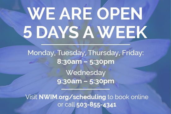 We Are Open 5 Days A Week!