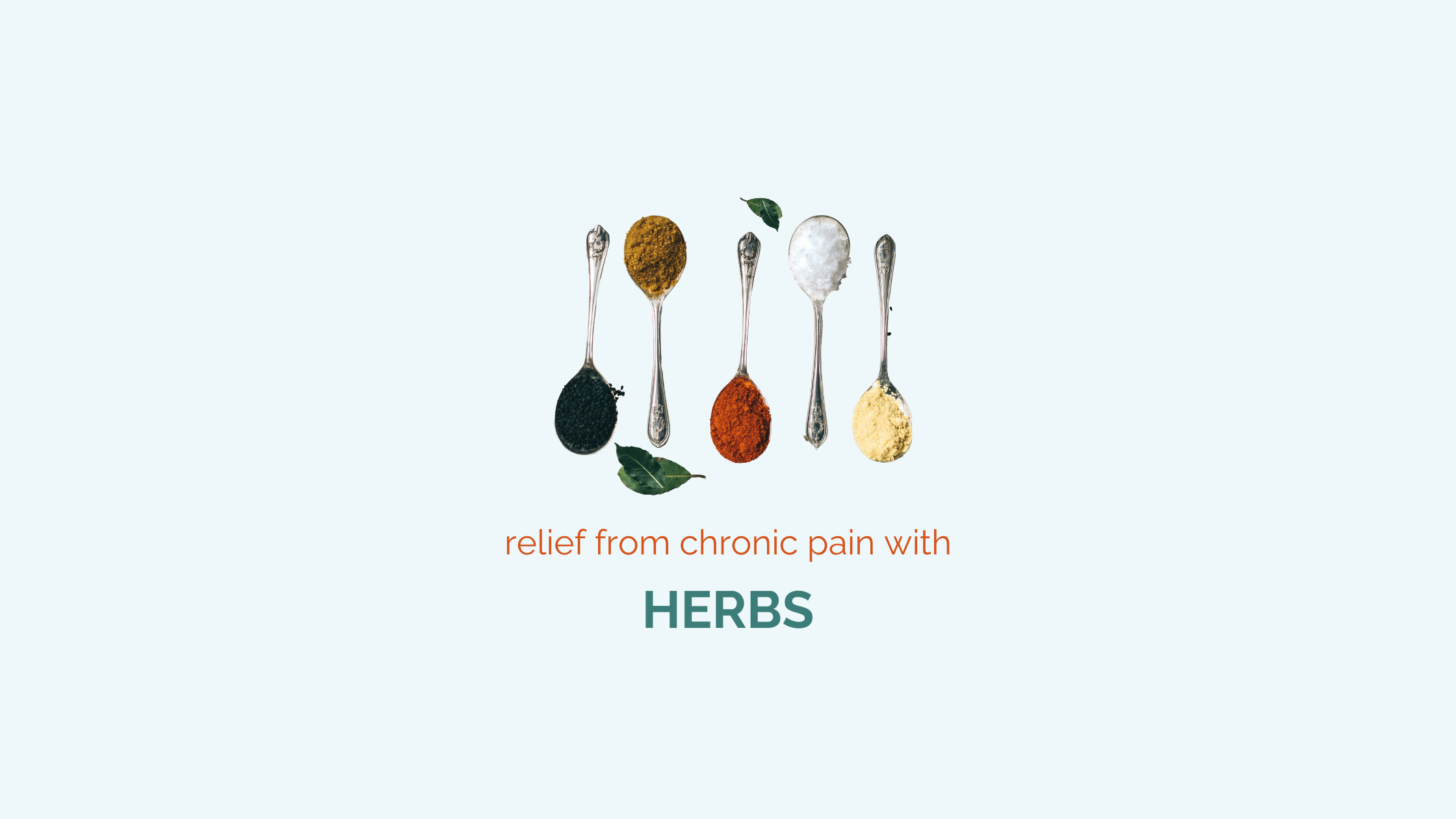 treat chronic pain with herbs
